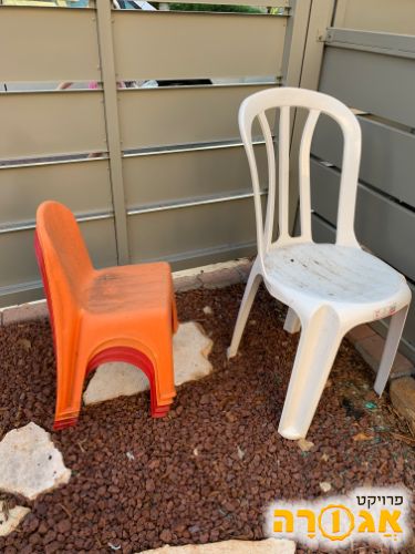 כסאות פלסתיק לגינה