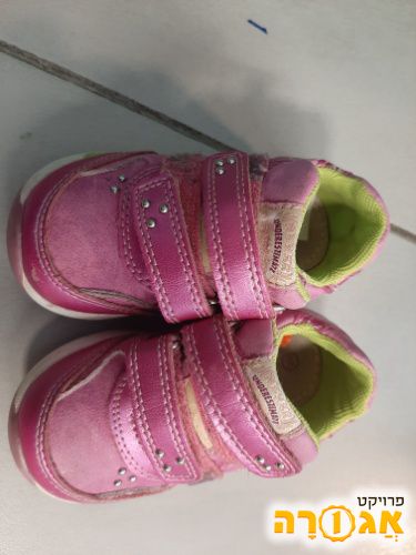 נעלי צעד ראשון לתינוקת מידה 20