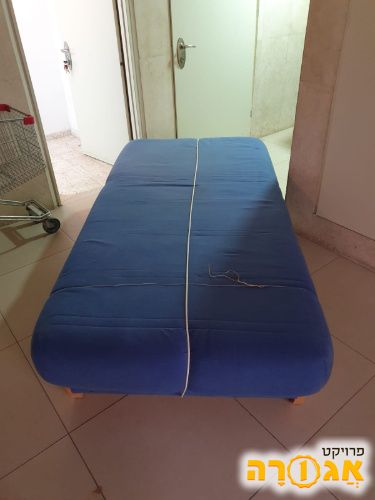 מיטת יחיד גום אוויר עם ארגז מצעים