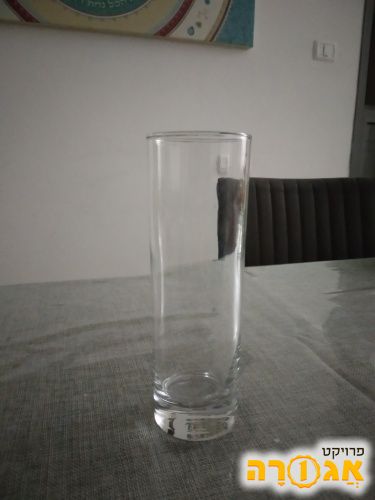 12 כוסות זכוכית
