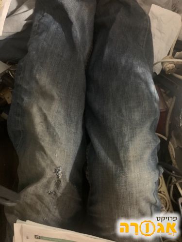 מכנס ג'ינס ארוך שחור או כחול
