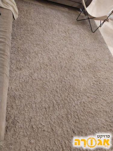 שטיח שאגי 2X3 בז'-אפור