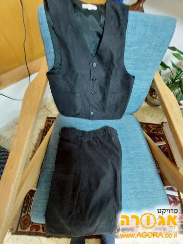 חליפה לבר מצווה 2 חלקים-מכנס ווסט