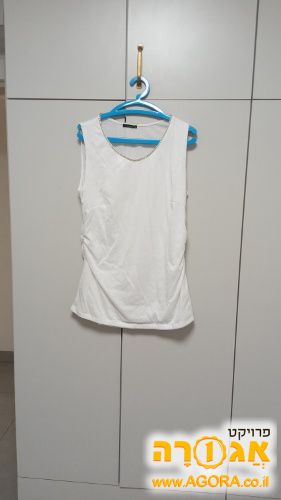 גופיה-חולצה לבנה לנשים ,גולברי, מידה 4