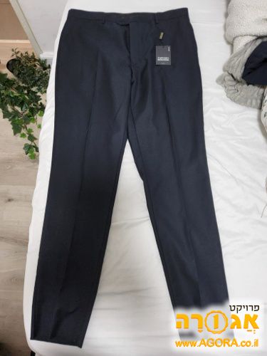 מכנס גבר- חדש-מידה 50 סלימפיט -שחור כחול