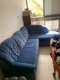 ספה וחצי כחולה למכירה
