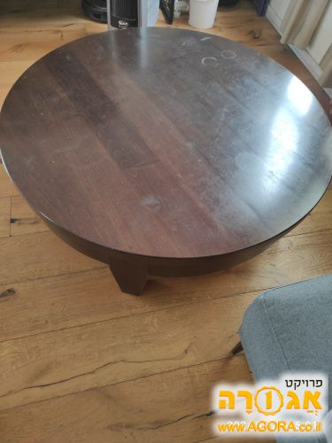 שולחן סלון עגול