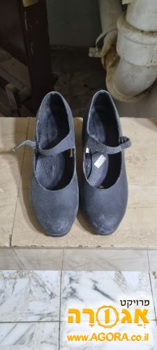 נעלי פלמנקו שחורות מידה 40
