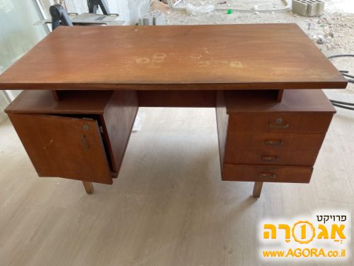 שולחן משרד עץ מלא