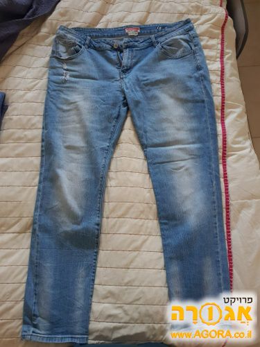 מכנסי ג'ינס לגברים של קסטרו מידה 46
