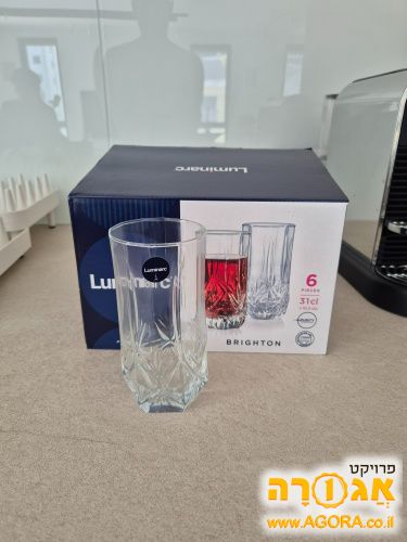 סט 6 כוסות חדשות