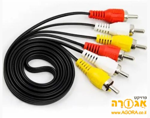 כבל Scart 21 Pins / RCA