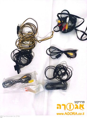 חוטי טלפון וכבלים של חיבורי מערכת