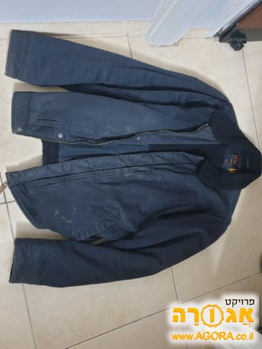 מעיל שחור גולף