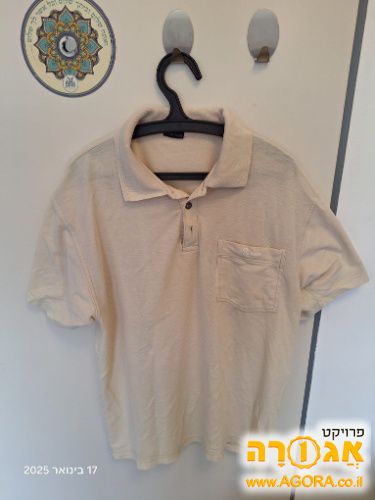חולצת פולו שרוול קצר
