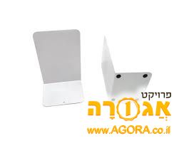 מחזיק ספרים לבן