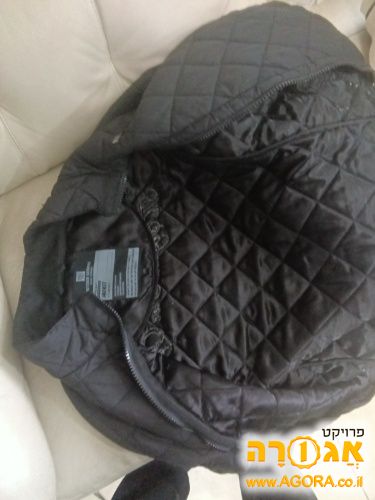 מעיל זקט שחור לגבר
