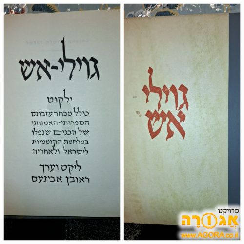 הספר גוילי אש מיצירות הנופלים
