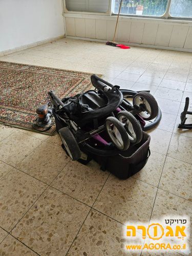 עגלת טיולון בבייבי גוגר + אמבטיה