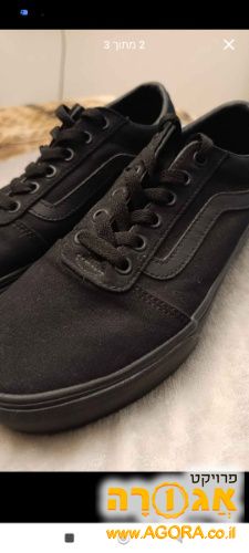 נעלי VANS במצב חדש מידה 39 צבע שחור