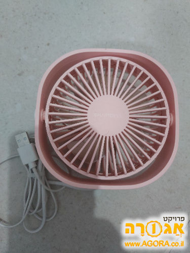 מאוורר קטן מופעל משקע usb