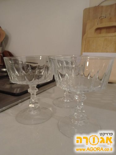 כוסות קוקטייל מקריסטל