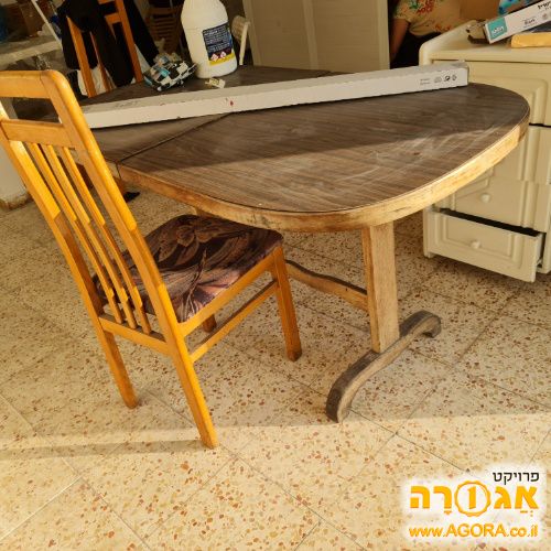 שולחן אוכל ו6 כסאות