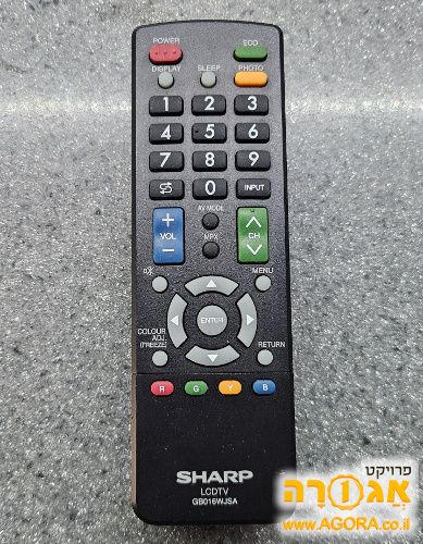 שלט לטלוויזיה SHARP שארפ