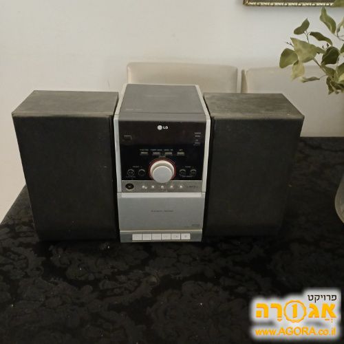 רדיו טייפ דיסק mp3 של LG