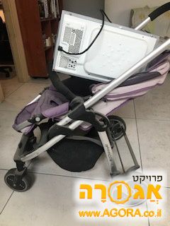 עגלה לתינוקת מגיל 0 עד שלוש