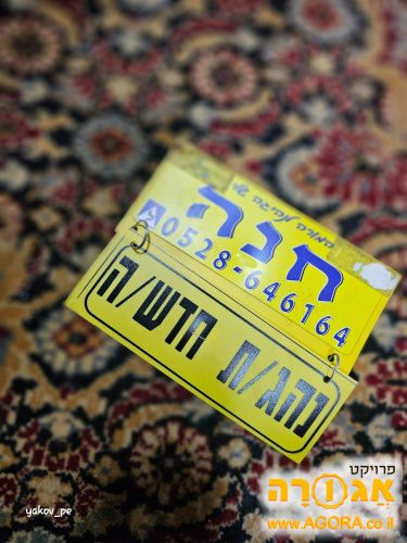 שלט נהג חדש /נהגת חדשה