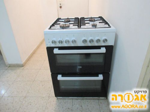 תנור אפיה דו תאי עם כיריים