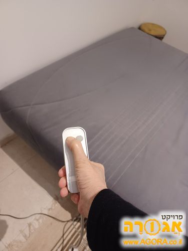 מיטה זוגית מתכווננת חשמלית+ ארגז מצעים