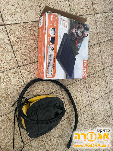 מזרון מתנפח+ משאבה