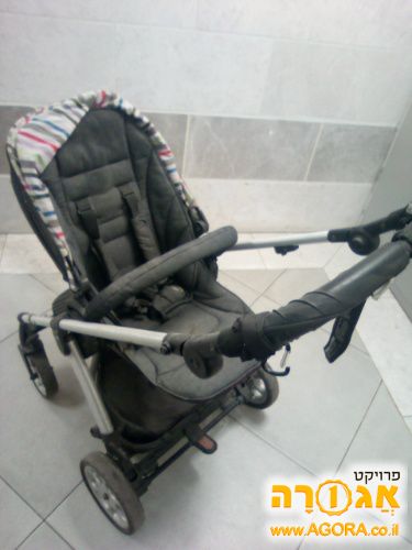 עגלת אמבטיה עם טיולון