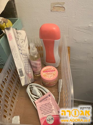 ערכה לשעווה כולל מכשיר חשמלי