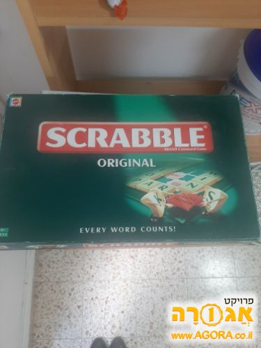 Scrabble משחק באנגלית