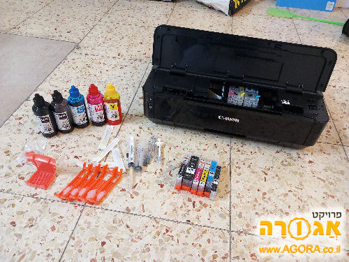 מדפסת קנון ומחסניות דיו
