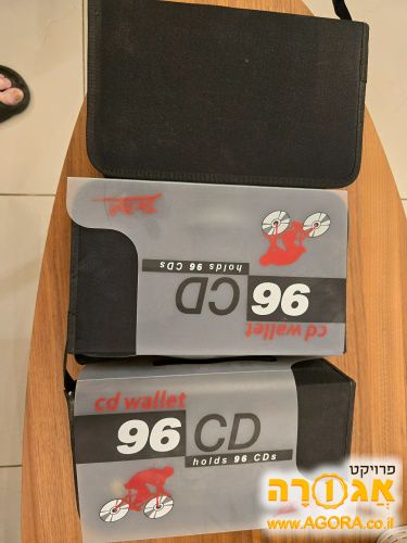 3 תיקים לדיסקים