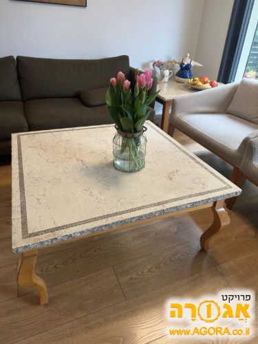 שולחן סלון משיש חברון