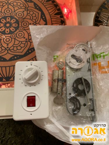 שעון טיימר לדוד שמש+ מנעול לדלת