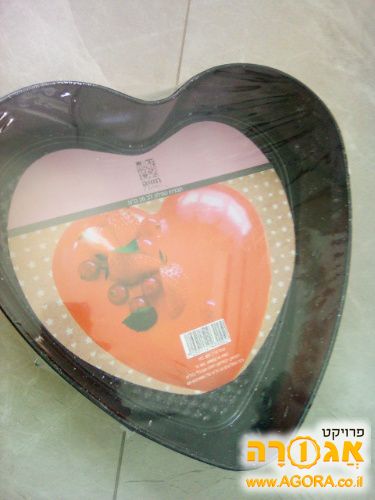 תבנית עוגה בצורת לב