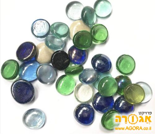 אבני חן למילוי אגרטל וכדו'
