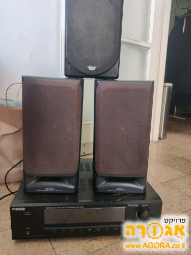 רסיבר עם 3 רמקולים