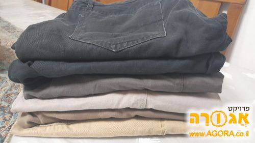 6 זוגות מכנסי גברים מצויינים