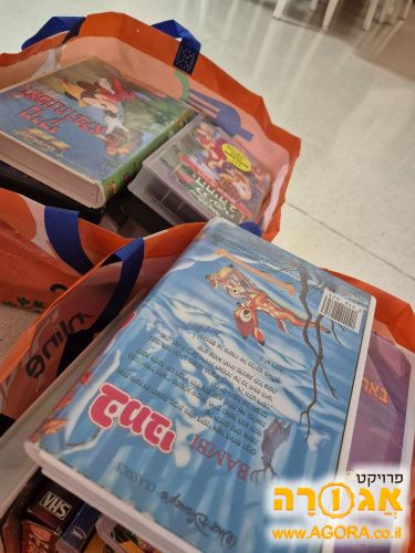 קלטות וידאו סרטים מצויירים