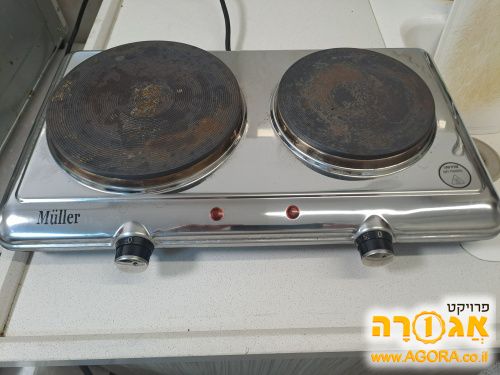 כיריים חשמליות (רק אחת עובדת)