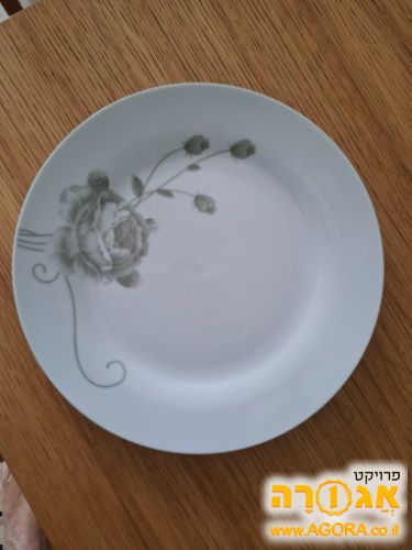 סט צלחות אוכל -נעמן