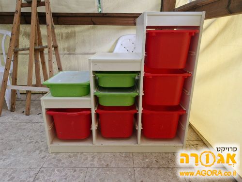 שידת אחסון לחדר ילדים (איקאה)