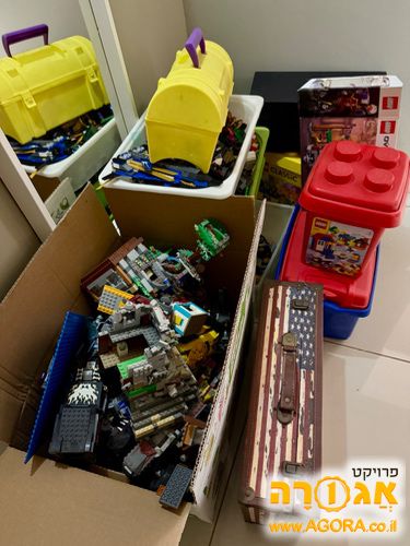 לגו בחלקים ובמבנים